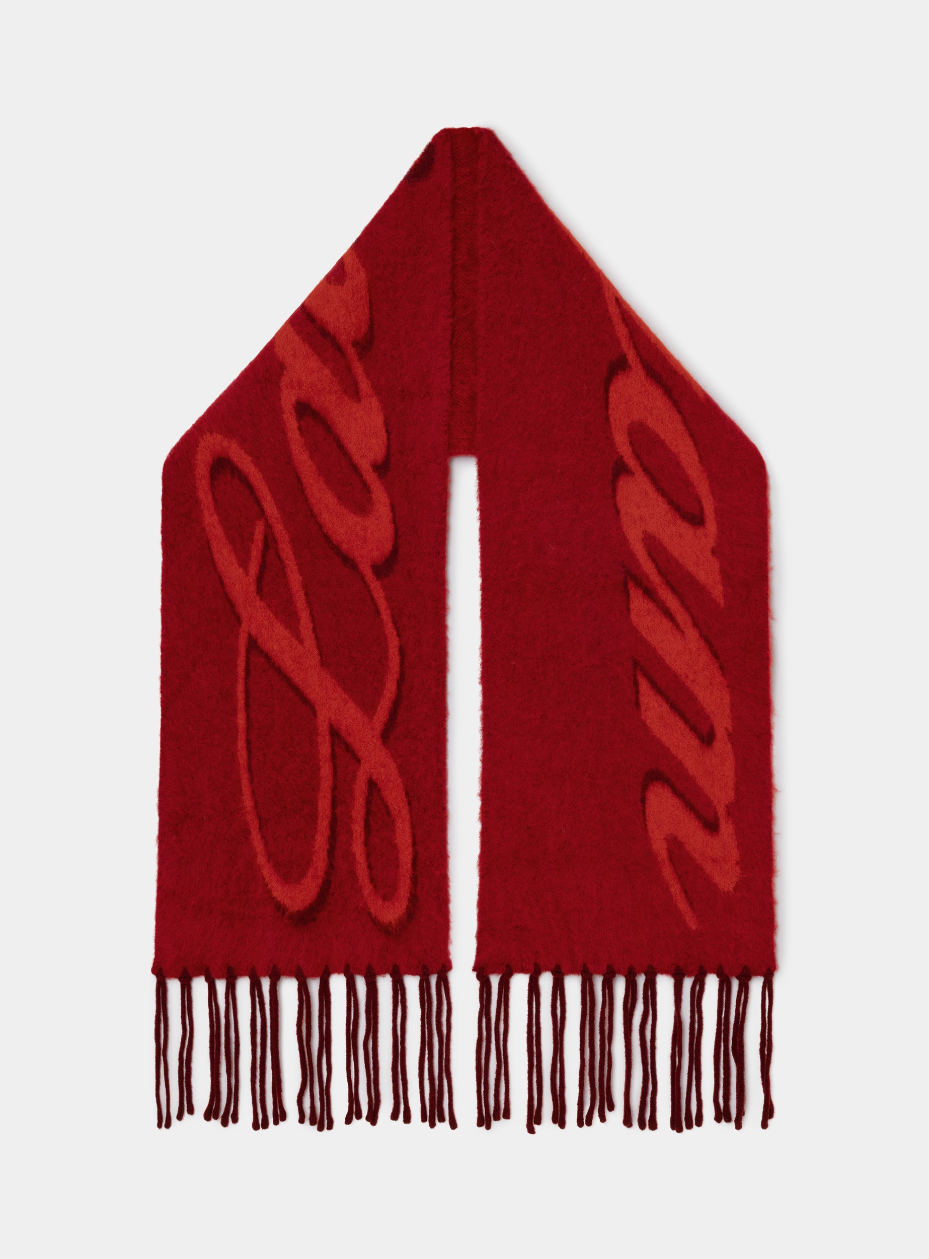 LAAGAM Red Juno Logo Scarf Pre-Order
