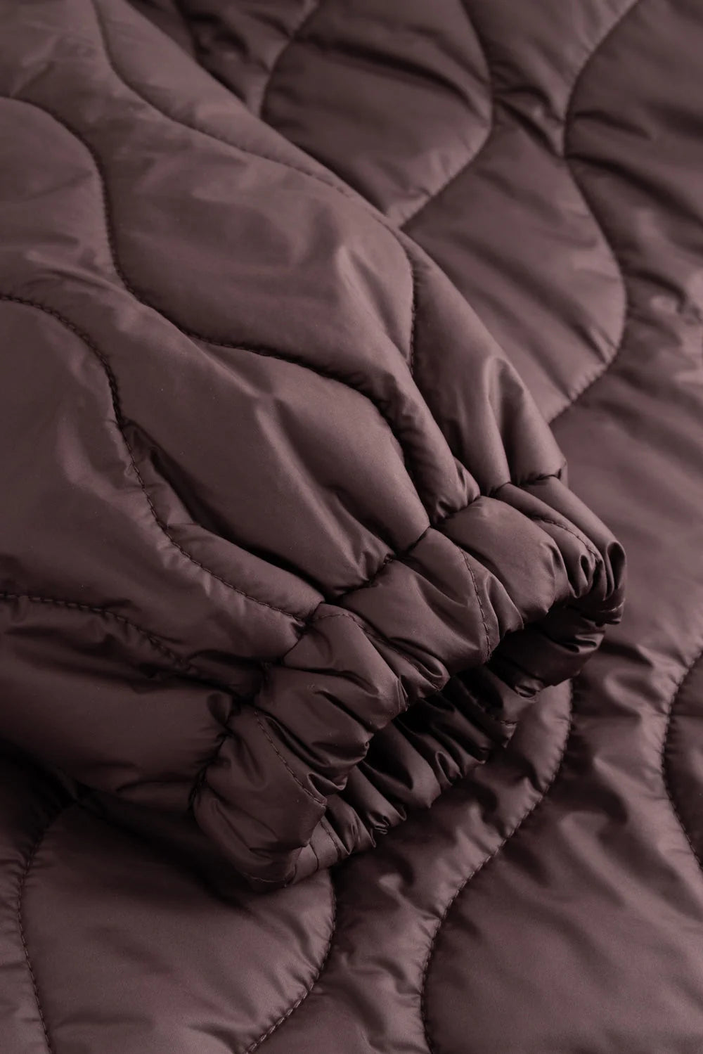 Noella Fig Purple Winter Bloom Marcelina Lightweight Quilted Jacket