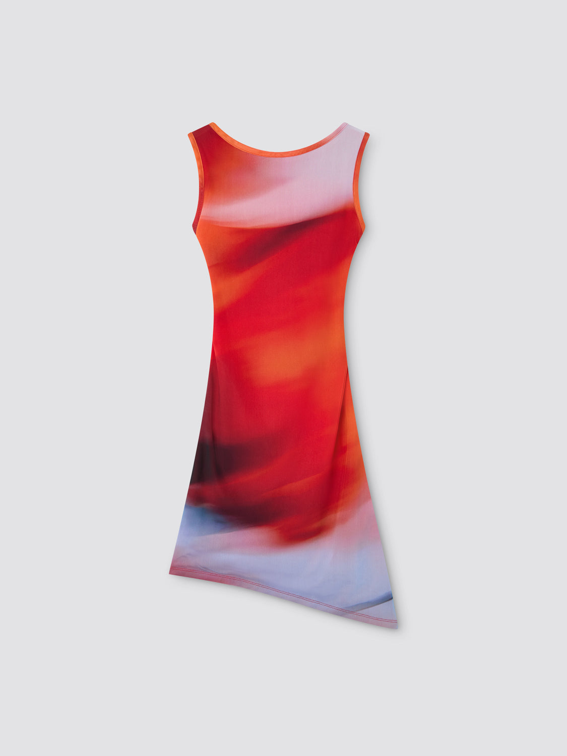 Feners Red & Blue Caracola Rosella Mini Dress Pre-Order