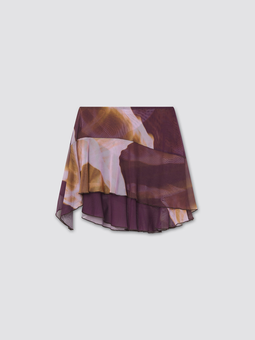 Feners Purple Gustito Violet Caracola Mini Skirt Pre-Order