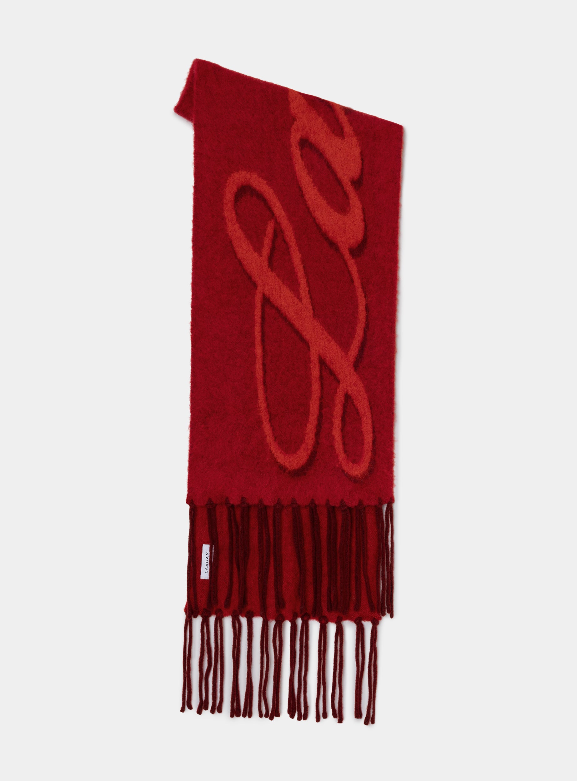 LAAGAM Red Juno Logo Scarf Pre-Order