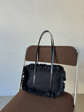 BAGGY London Black Bowler Bag