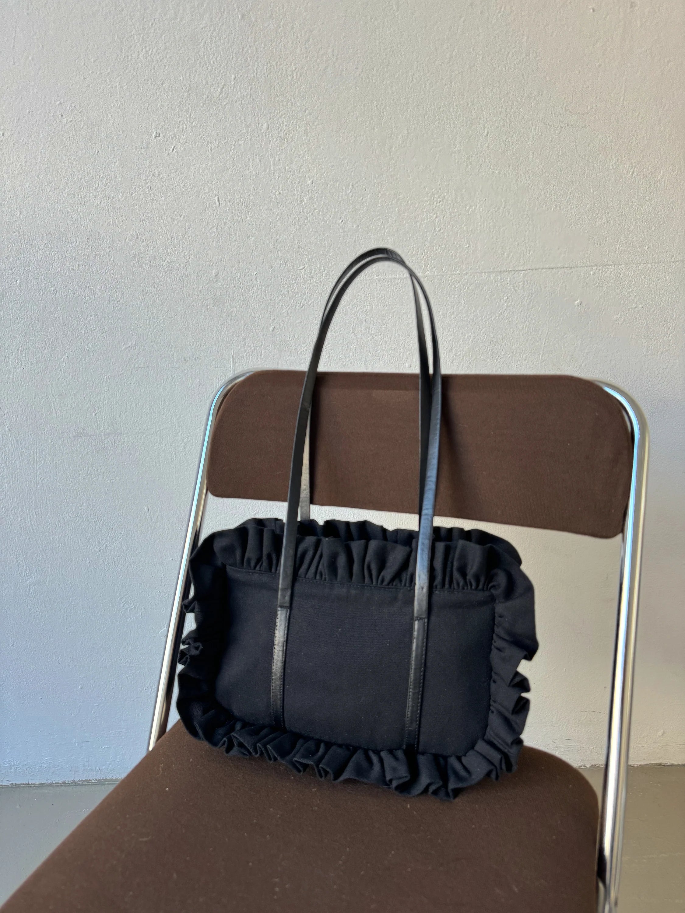 BAGGY London Black Bowler Bag