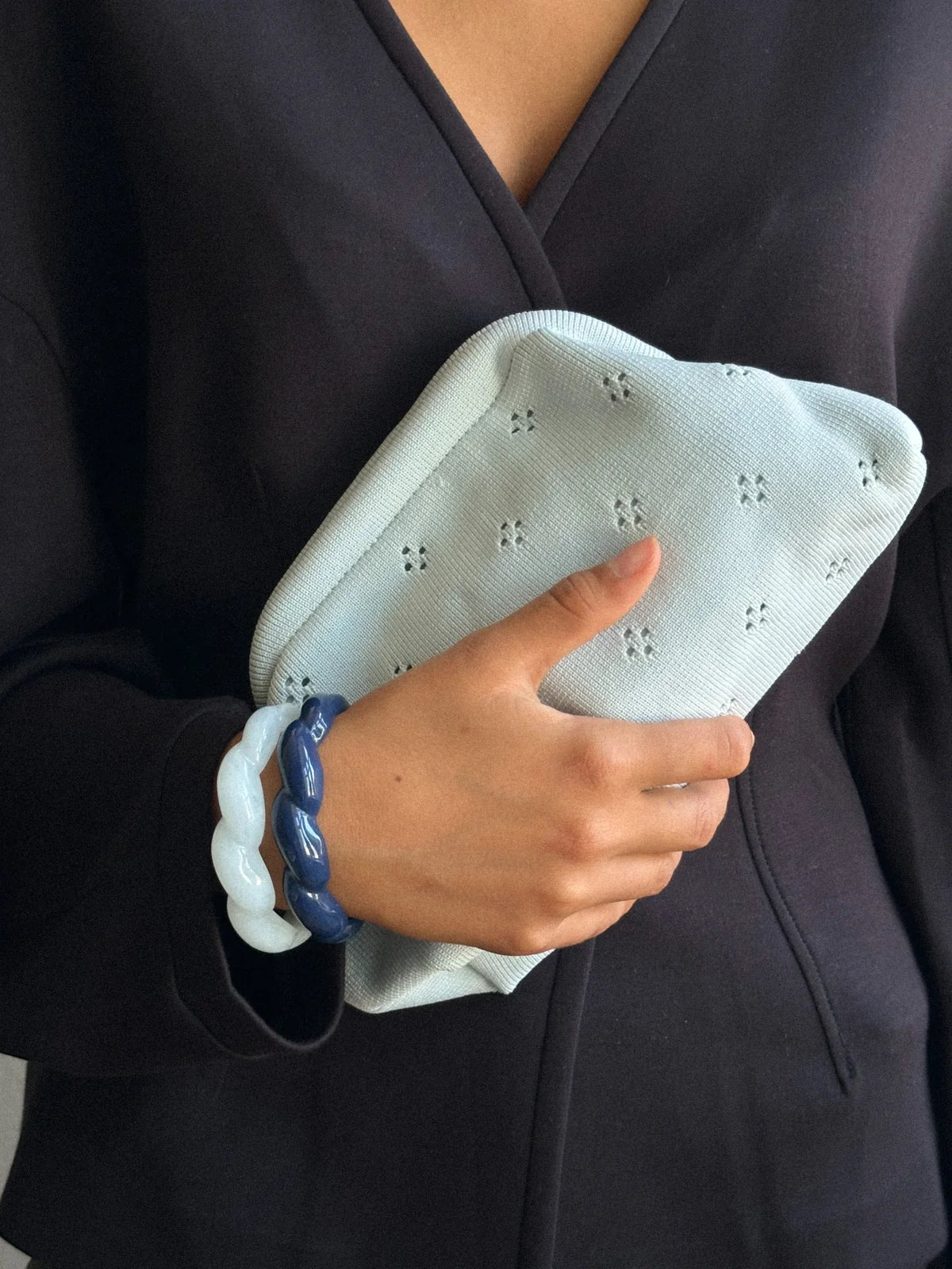 Pico Copenhagen Sky Pale Blue Resin Vanessa Bracelet