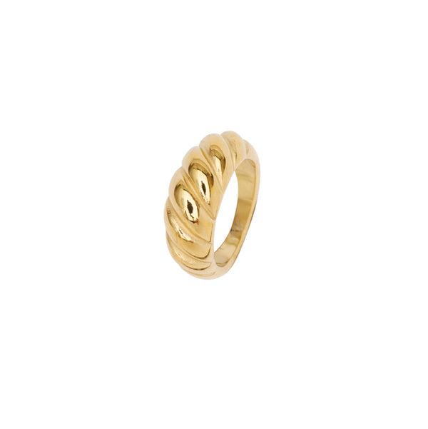 Pico Copenhagen Goldplated Stainless Steel Thalassa Ring