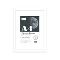White A4 Picture Frame With mount for A5