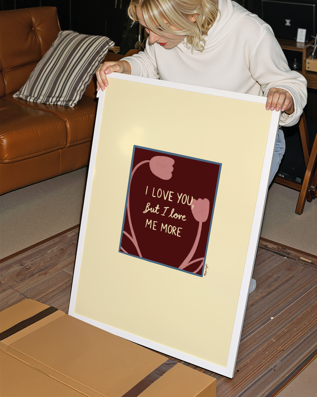 I Love Me More Print