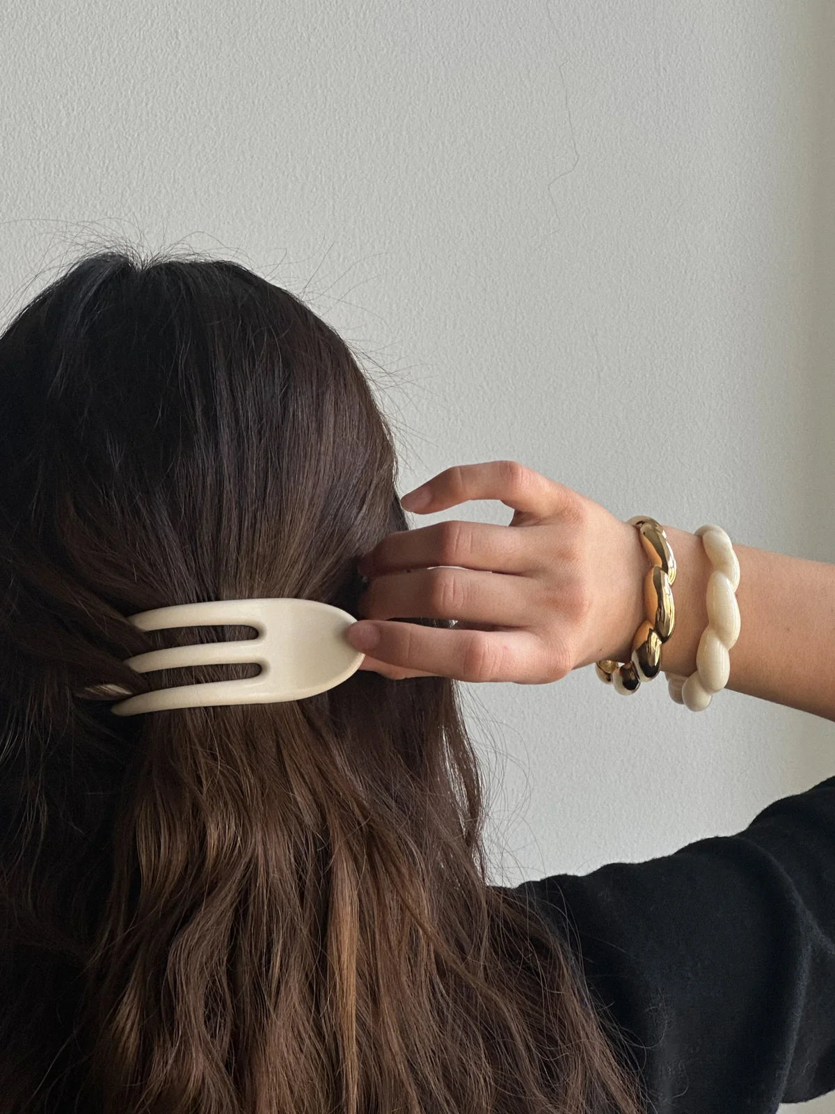 Pico Copenhagen Ivory Vanessa Resin Bracelet