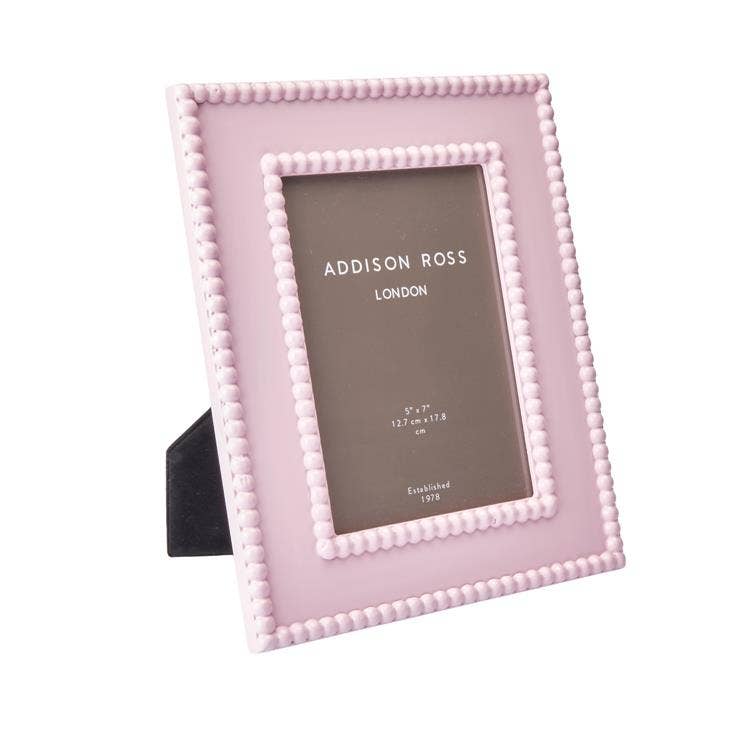 Addison Ross Light Pink Bobbin Lacquer Photo Frame
