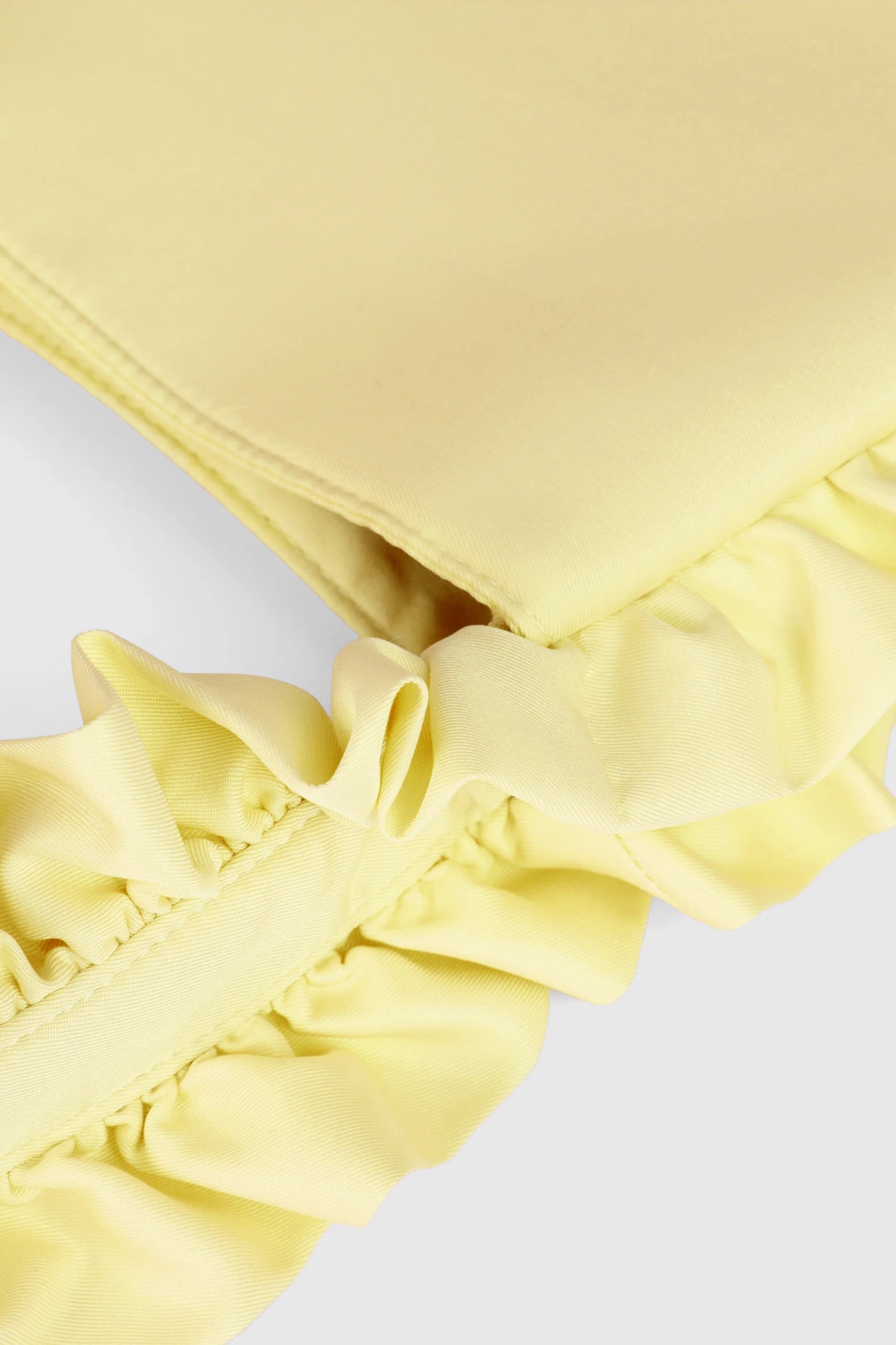 BAGGY London Butter Yellow Baguette Bag