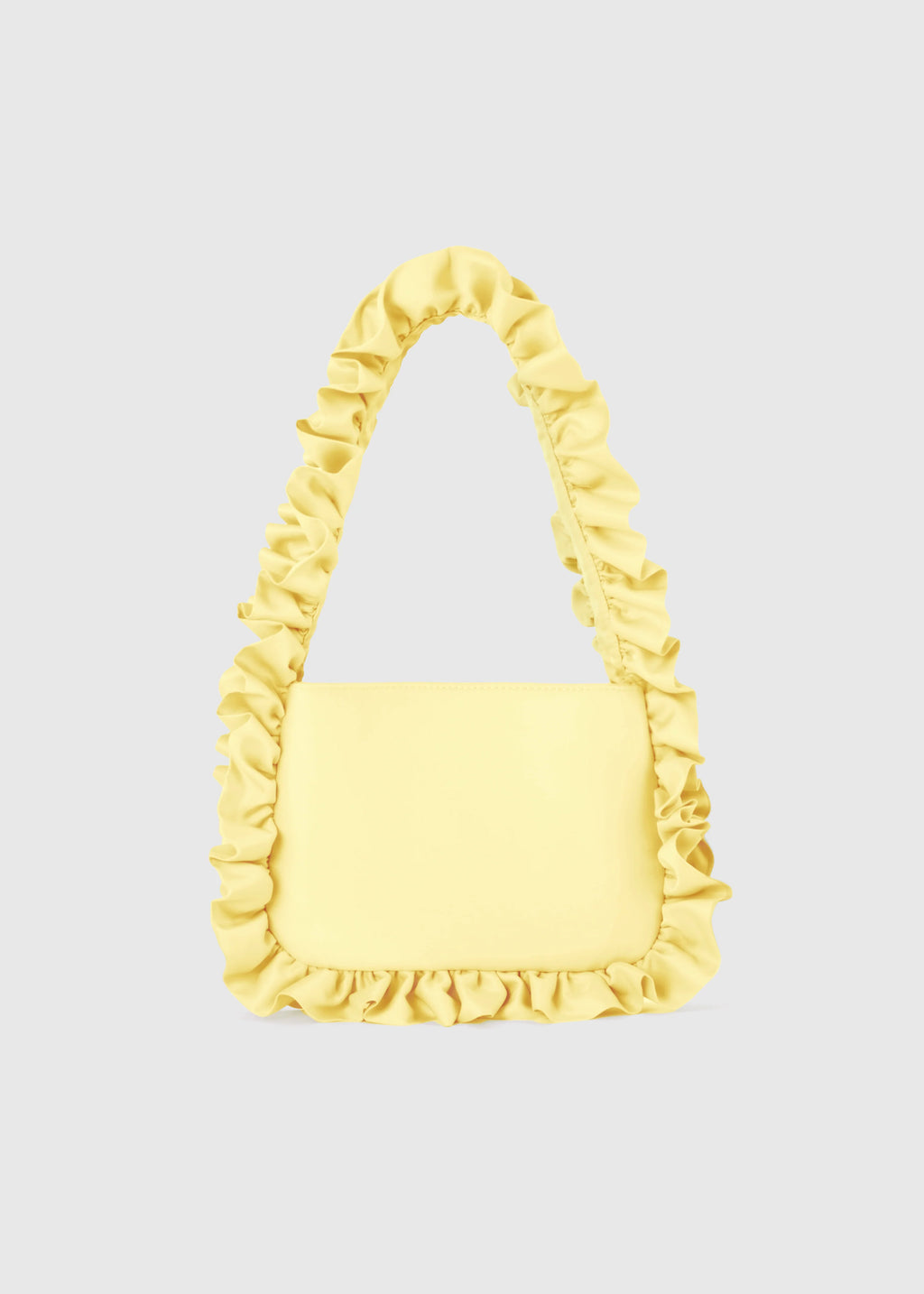 BAGGY London Butter Yellow Baguette Bag