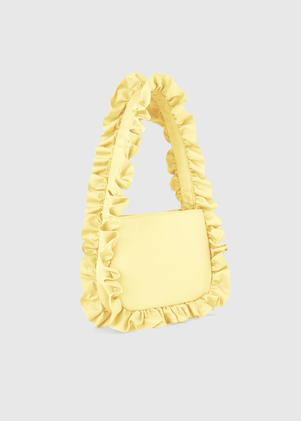 BAGGY London Butter Yellow Baguette Bag