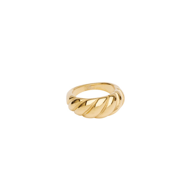 Pico Copenhagen Goldplated Stainless Steel Thalassa Ring