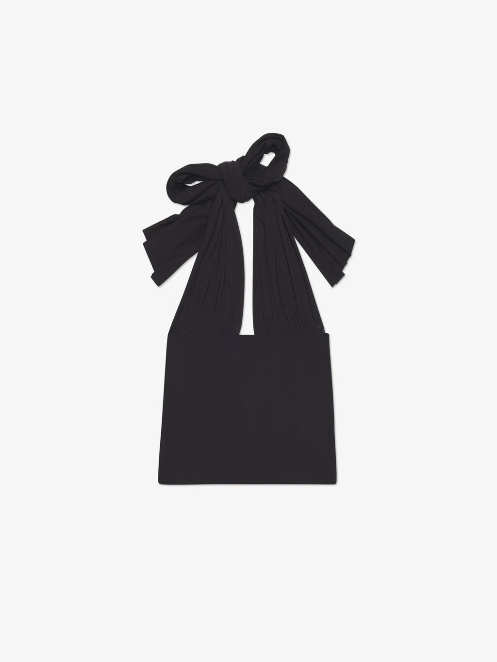 Susmies Black Isabela Halterneck Top