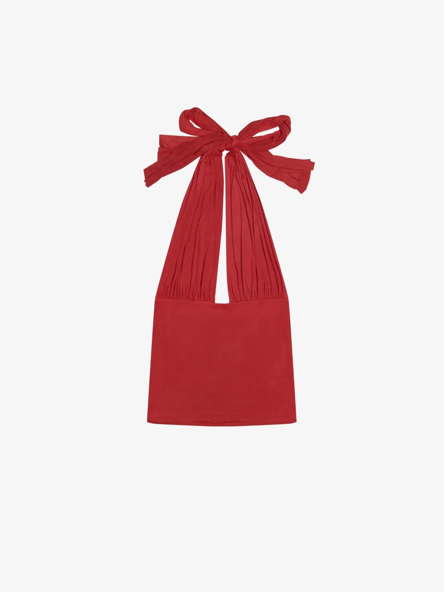 Susmies Isabela Cherry Red Halterneck Top