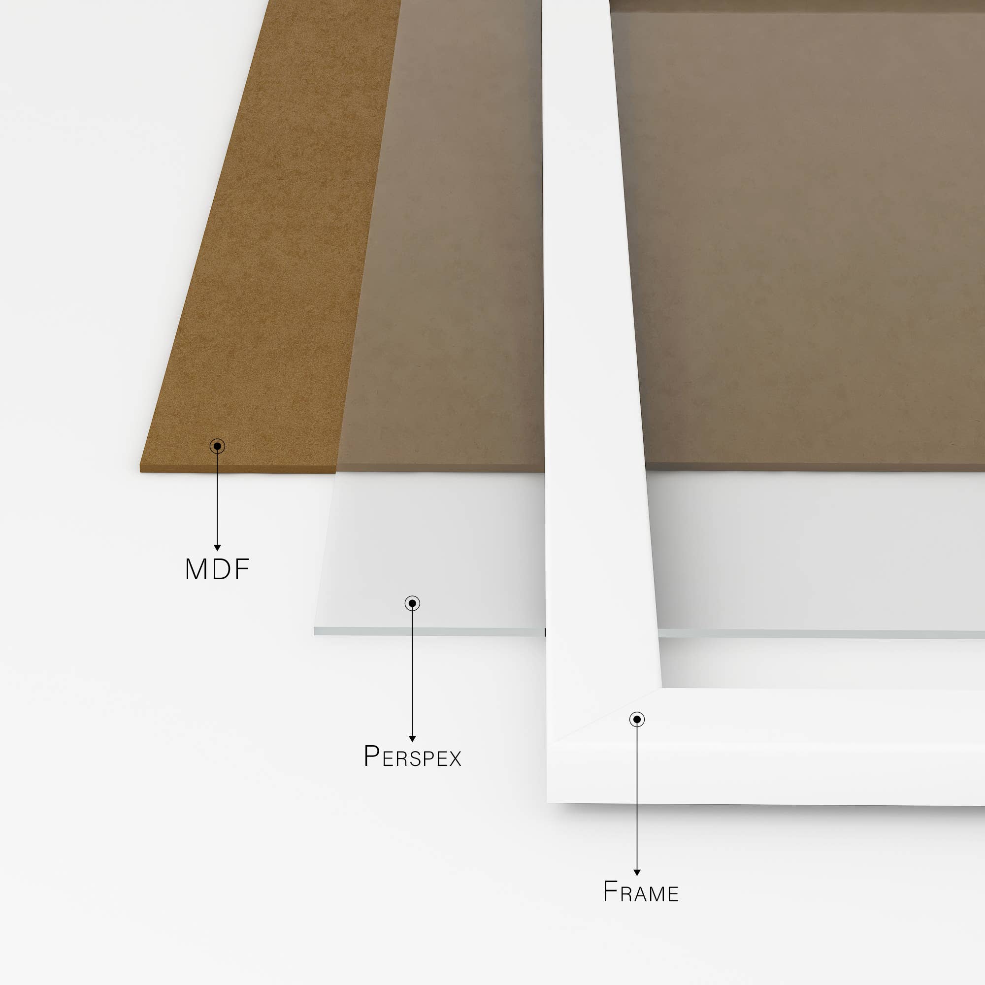 White A3 Picture Frame